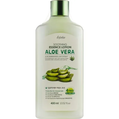 Lotiune calmante pentru ten cu Aloe Vera, 400ml, Esfolio