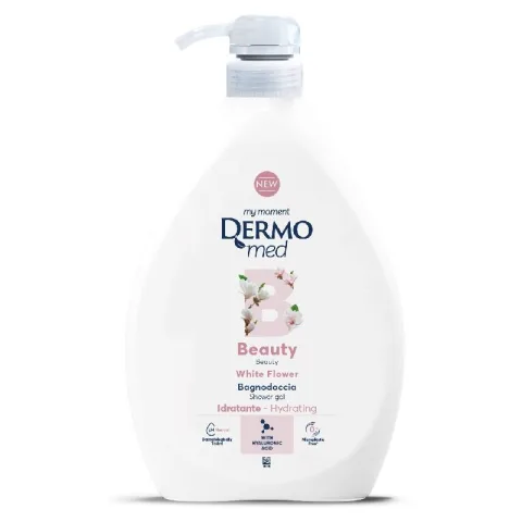 Gel de dus White Flower Beauty, 1000ml, Dermomed