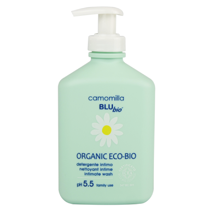 Gel intim de curatare pH 5.5 Organic Eco-Bio, 300ml, Camomilla Blu