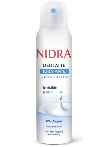 Deodorant spray cu proteine din lapte, 150ml, Nidra
