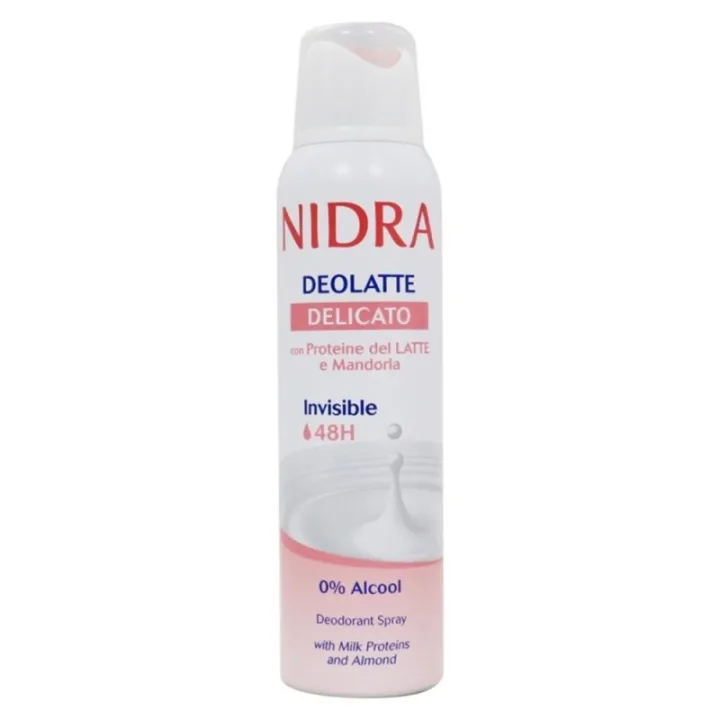Deodorant spray cu lapte si migdale, 150ml, Nidra