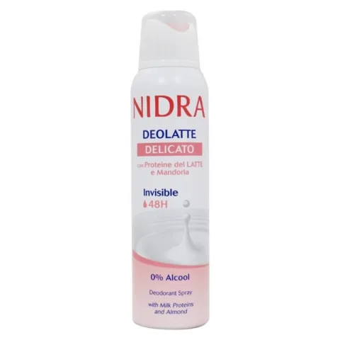 Deodorant spray cu lapte si migdale, 150ml, Nidra