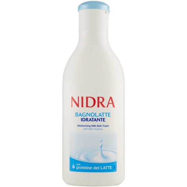 Gel de dus si spuma de baie cu proteine din lapte hidratant, 750ml, Nidra