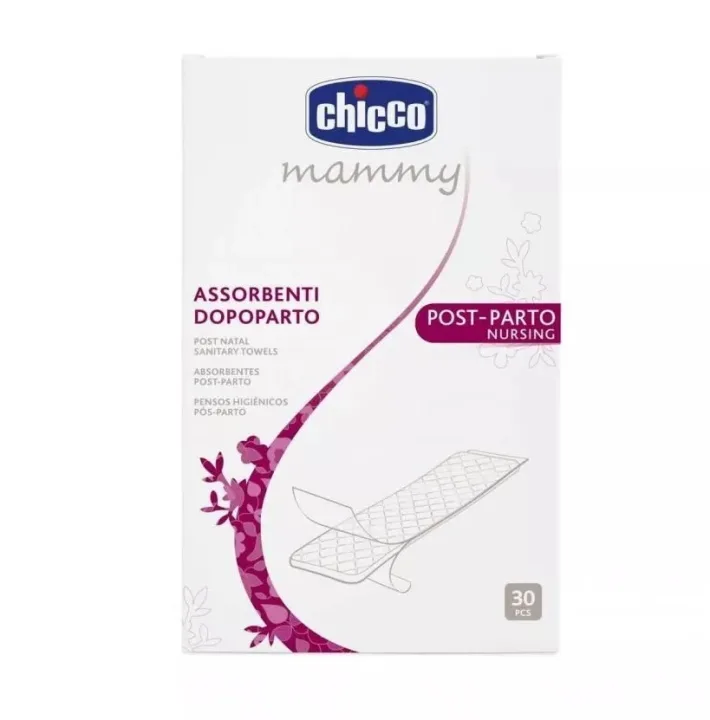 Absorbante sanitare postnatale 01143, 30 bucati, Chicco