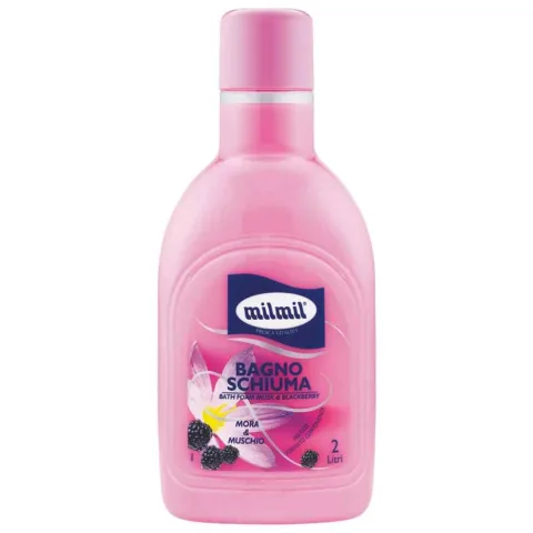 Spuma de baie cu mure si mosc, 2000ml, Mil Mil