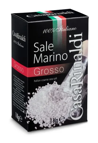 Sare de mare grunjoasa pentru gatit, 1kg, Casa Rinaldi
