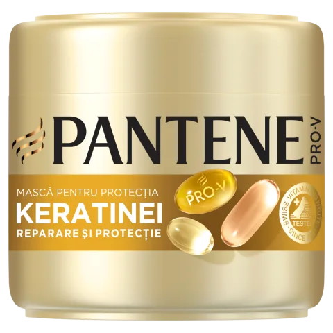 Masca pentru par fragil si uscat Pro-V Repair & Protect Keratin, 500ml, Pantene