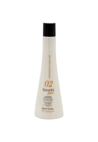 Sampon reparator pentru par deteriorat si fragil cu keratina hidrolizata, 250ml, Phytorelax