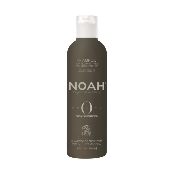 Sampon bio cu Ulei de Marula pentru toate tipurile de par, 250ml, Noah