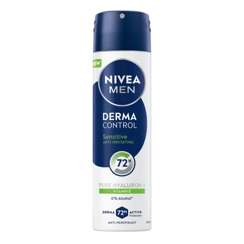 Deodorant spray pentru barbati Derma Control Sensitive, 150ml, Nivea