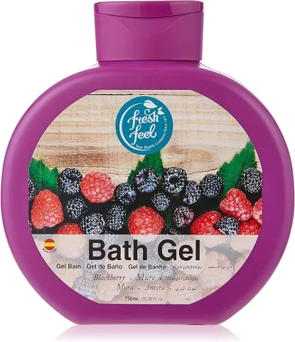 Gel de dus cu aroma de mure, 750ml, Fresh Feel