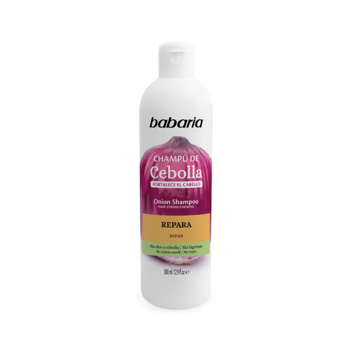 Sampon reparator cu extract de ceapa pentru fortifierea parului, 380ml, Babaria