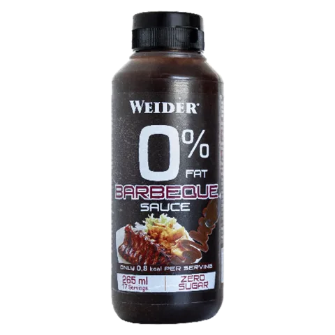 Sos fara zahar cu aroma de barbeque 0% Sauces, 265ml, Weider