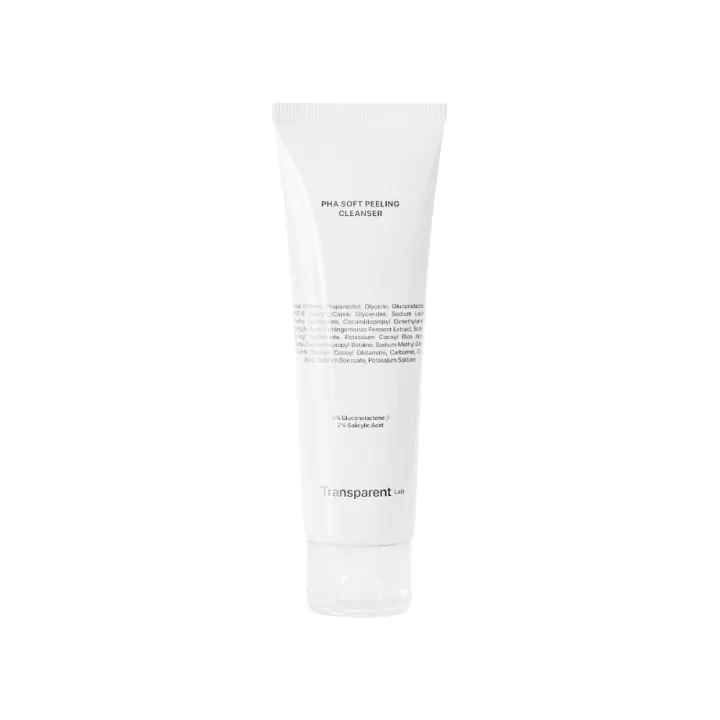 Gel de curatare cu efect exfoliant si PHA, 150ml, Transparent Lab