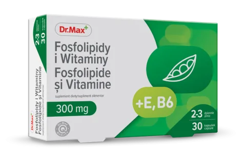 Dr. Max Fosfolipide si vitamine, 30 capsule moi