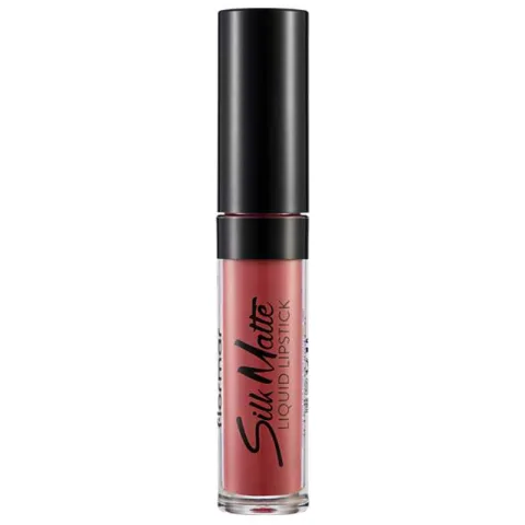 Ruj de buze lichid Silk Matte No 06 Cherry Blossom, 4.5ml, Flormar