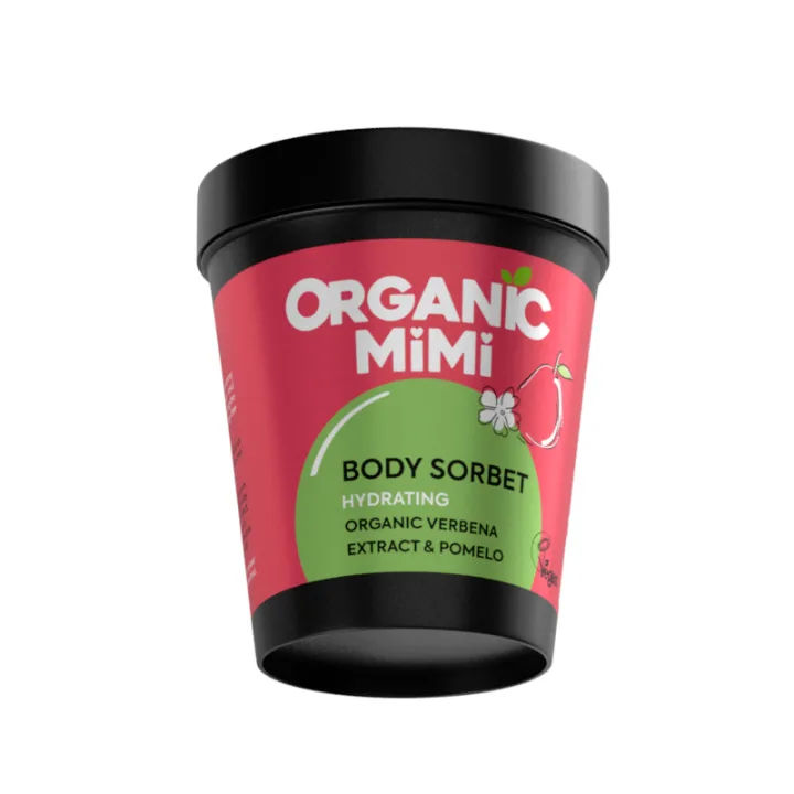 Sorbet de corp hidratant cu verbina si pomelo, 200ml, Organic Mimi