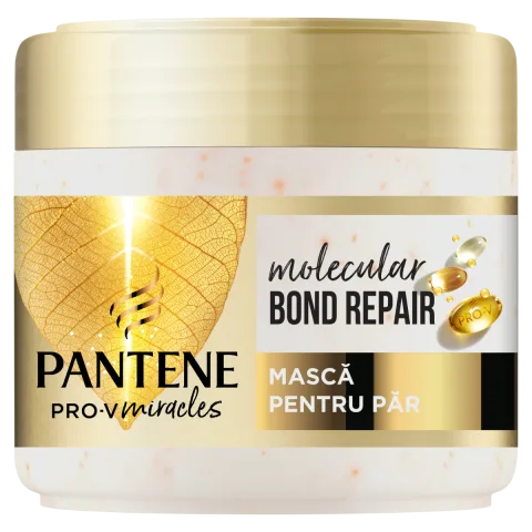 Masca pentru par cu biotina Pro-V Miracles Molecular Bond Repair, 300ml, Pantene