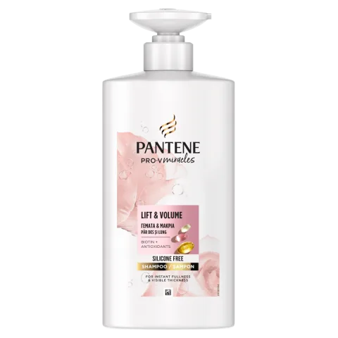 Sampon cu biotina Lift'N'Volume, 500ml, Pantene