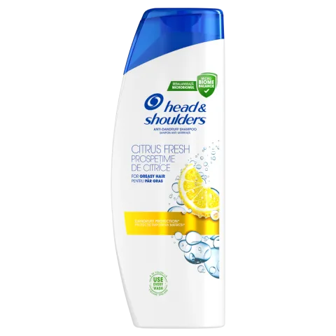 Sampon pentru par gras anti-matreata Citrus Fresh, 625ml, Head&Shoulders
