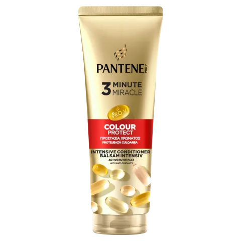 Balsam pentru par vopsit Pro-V Color Protect 3 Minute Miracle, 220ml, Pantene