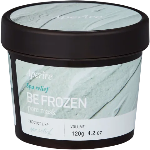 Masca de fata cu argila pentru pori dilatati Spa Relief, 120g, Aperire