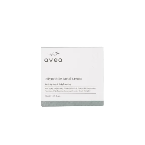 Crema pentru fata cu polipeptide cu efect anti-aging si iluminare, 50ml, Avea