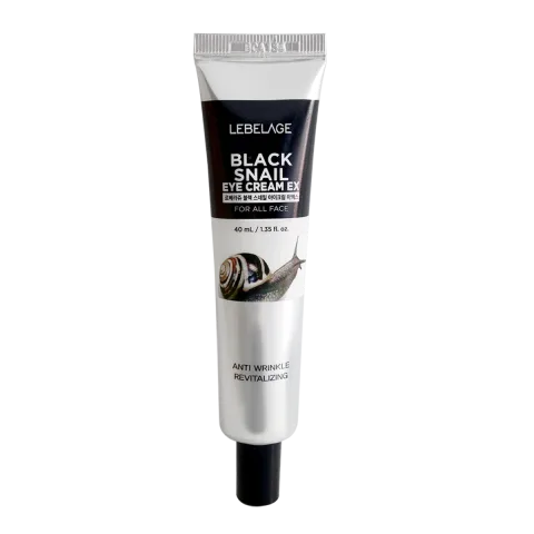 Crema pentru conturul ochilor cu Extract de melc si Centella Asiatica Black Snail, 40ml, Lebelage