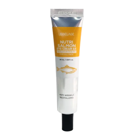 Crema pentru conturul ochilor cu Ulei de Somon si Centella Asiatica Nutri Salmon, 40ml, Lebelage