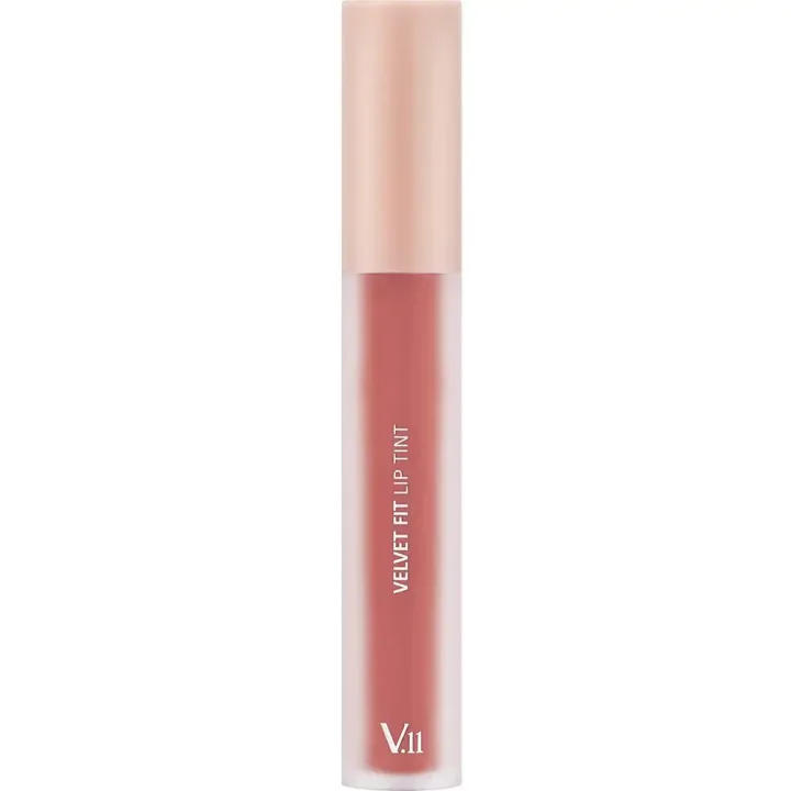 Ruj lichid Velvet Fit Lip Tint Neutral Beige, 4.7g, Village 11 Factory