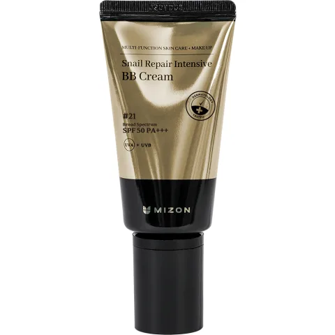 Crema BB reparatoare cu extract de melc SPF50 PA+++ No. 21, 50ml, Mizon