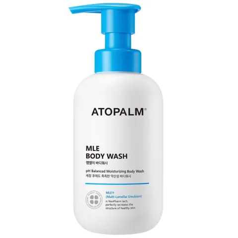Gel de dus pentru piele sensibila MLE, 300ml, Atopalm