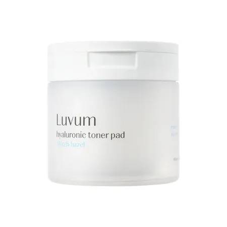 Toner de fata Witch Hazel Hyaluronic, 60 bucati, Luvum