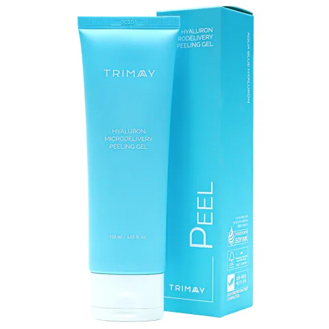 Gel exfoliant pentru fata Hyaluron Microdelivery, 120ml, Trimay