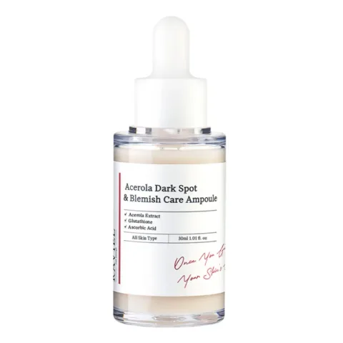 Ser pentru fata cu acerola impotriva petelor si imperfectiunilor, 30ml, Raviel