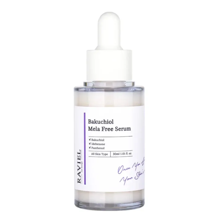Ser pentru fata cu bakuchiol Mela Free, 30ml, Raviel