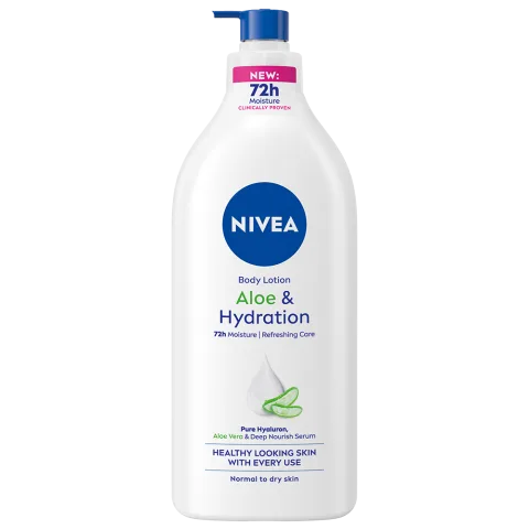 Lotiune de corp hidratanta cu aloe vera, 625ml, Nivea
