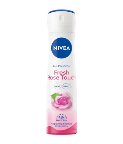 Deodorant spray pentru femei Fresh Rose Touch, 150ml, Nivea