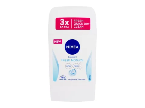 Deodorant stick pentru femei Fresh Natural, 50ml, Nivea