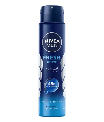 Deodorant spray pentru barbati Fresh Active, 250ml, Nivea
