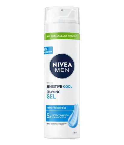 Gel de ras Men Sensitive Cool, 200ml, Nivea