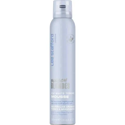 Spuma nuantatoare Bleach Blondes Ice White, 200ml, Lee Stafford