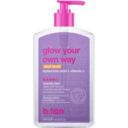 Gel autobronzant Intens Glow Your Own Way Next Level, 473ml, B.Tan