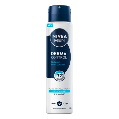 Deodorant spray pentru barbati Derma Control Defend, 250ml, Nivea