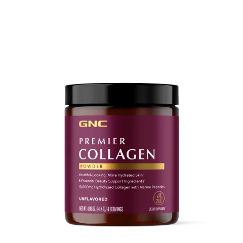 Premier Collagen Powder Formula Premium de Colagen fara Aroma, 141.4 g, GNC