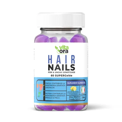 Multivitamine pentru par si unghii, 60 jeleuri, Vita Ora