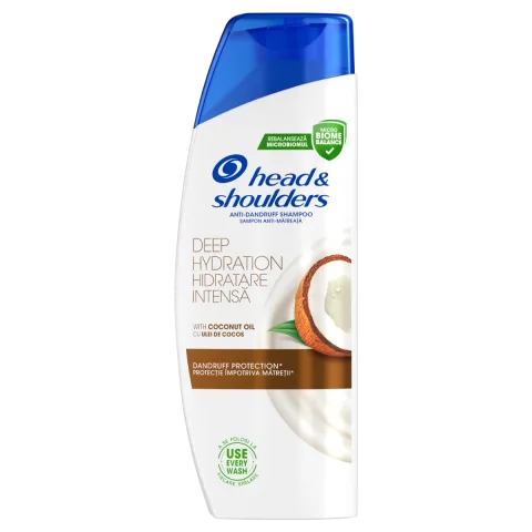 Sampon pentru hidratare intensa anti-matreata Deep Hydration, 250ml, Head&Shoulders