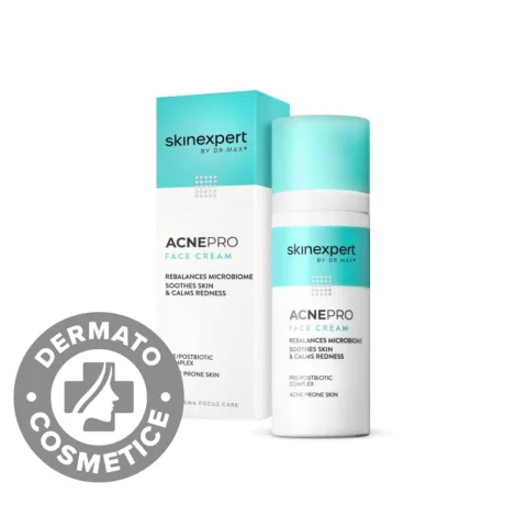 Skinexpert by Dr. Max® Crema de fata anti-imperfectiuni AcnePro, 50ml