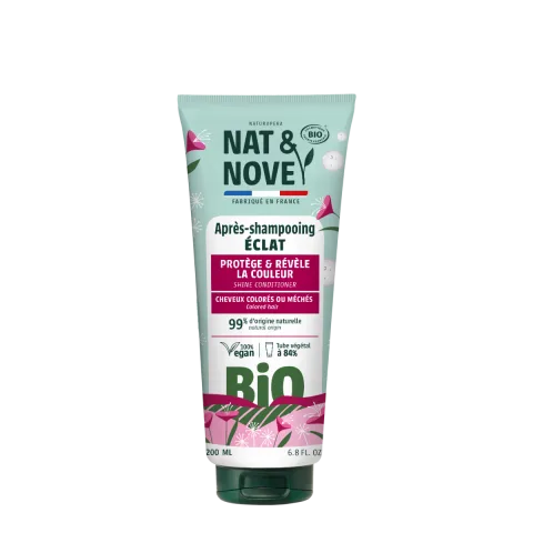 Balsam protector pentru par vopsit cu extract de smochine Bio, 200ml, Nat&Nove