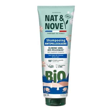 Sampon delicat pentru toate tipurile de par cu extract de galbenele Bio, 250ml, Nat&Nove